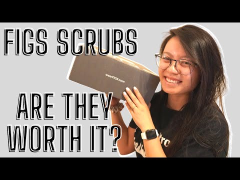 Figs Scrubs Review: Unboxing and Try on | Ultrasound Technologist