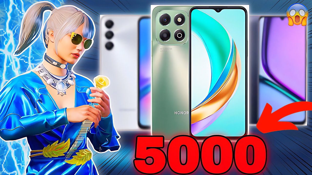 افضل 3 موبايلات للجيمينج في 2025🔥 بتشغل 60 فريم في ببجي وب5000 جنيه بس😱 | PUPG MOBILE
