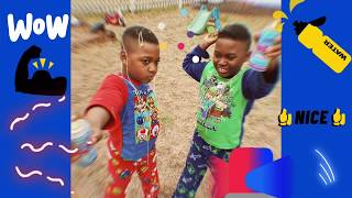 Stephen & Geo Have a Silly String Battle