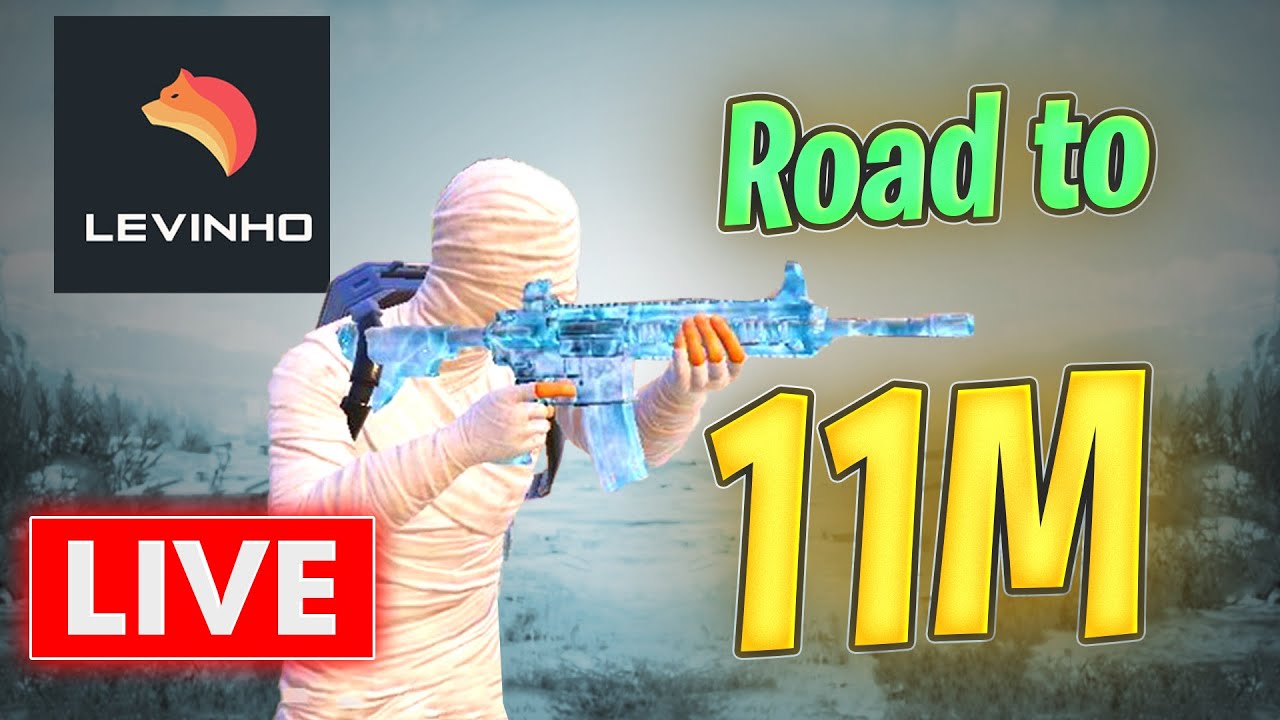 🔴 Road to 11M Subs – Levinho Live