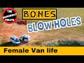 Bone chilling  van life europe  solo female van life