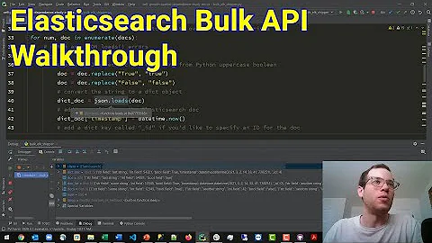 Elasticsearch Bulk API Walkthrough