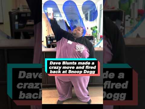 No wonder rapper Dave Brons made a crazy move and fired back at Snoop Dogg.#foryou #celebrity