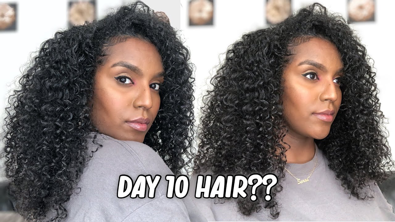 REFRESHING AN OLD WASH AND GO WITH A BRAID OUT! | 3c 4a Hair | Sarah Naturally