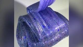 Very Oddly Satisfying Galaxy Glitter!! Best Slime Video 2019! screenshot 2