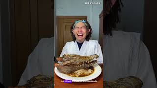 Kuliner Tak Biasa Ketika Kepala Buaya Jadi Makanan