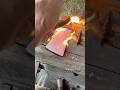 Bending metal requires the skill and patience of a blacksmith #traditional #blacksmith