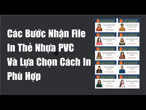 Video: Cách Chọn Thẻ Nhựa