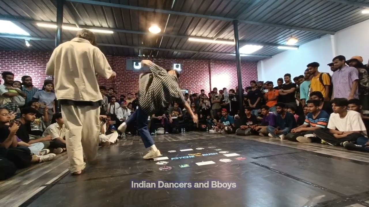 Bboy FinalWar vs Bboy? | Psyche Rush Jam Delhi | Indian Dancers and Bboys