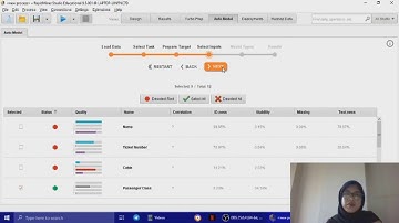 Rapid Miner Auto Model (Outliers)