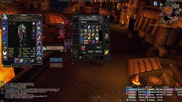 WoW Classic - ItemRack - Auto equip mount speed items