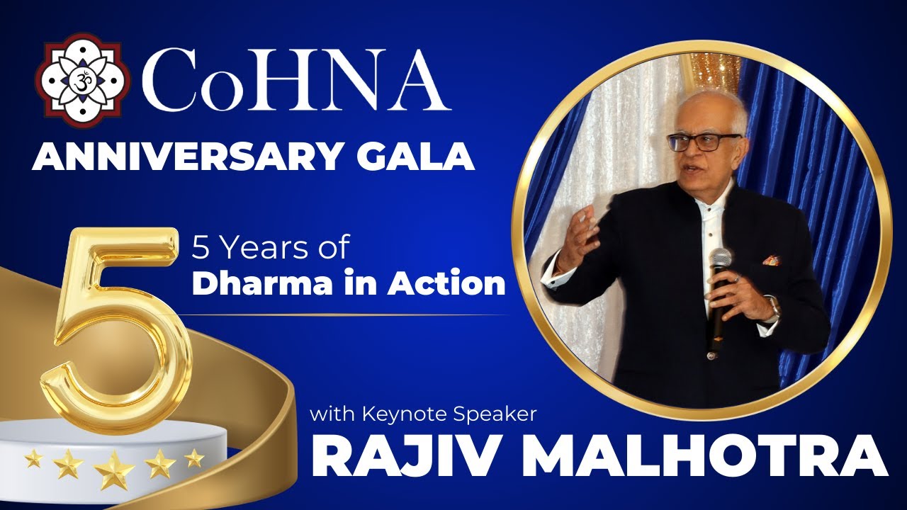 Rajiv Malhotra’s Unforgettable Keynote Speech | 5 Years of CoHNA