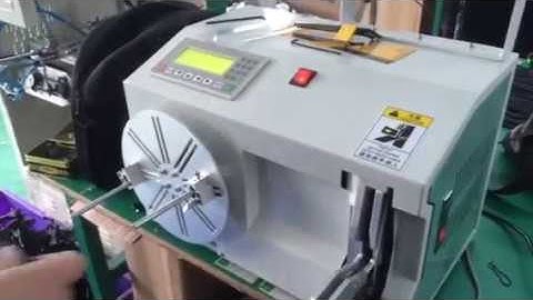 Semi-auto Cable Winding And Binding Machine Factory