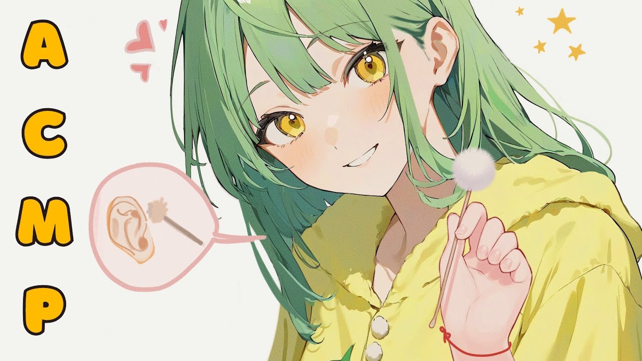 【3DIO ASMR】💚Ear Cleaning & Onomatopoeia