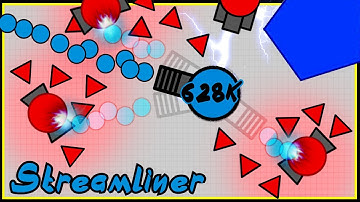 Diep.io - Streamliner (628k - FFA)
