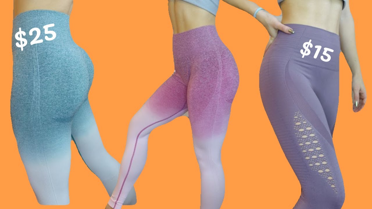 Testing Cheap  Leggings! Ombre and Energy Seamless 