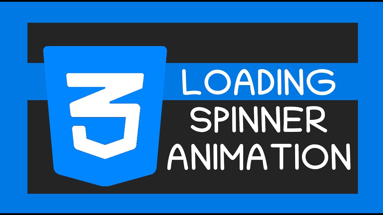 [Arabic] Loading Spinner Animation With Pure CSS - YouTube