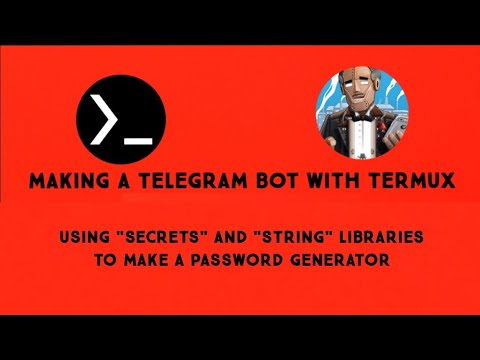 How to make a password generator with Secrets and String libraries Python Coding with Termux ep 3