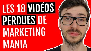 Où sont passées mes 18 meilleures vidéos ?