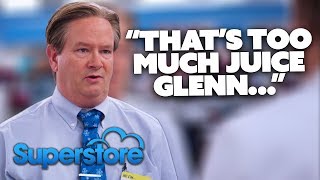 Pill-Popping Glenn | Superstore | Comedy Bites