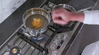 Monogram Gas Cooktop with Electronic Kitchen Timer