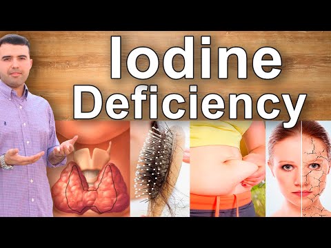 8 Symptoms of Iodine Deficiency - Hair Loss Weight Gain ...