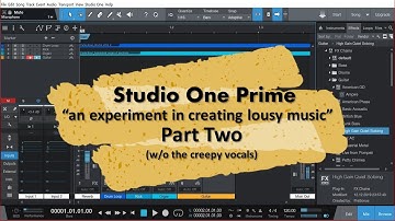 Studio One Prime (A Beginner
