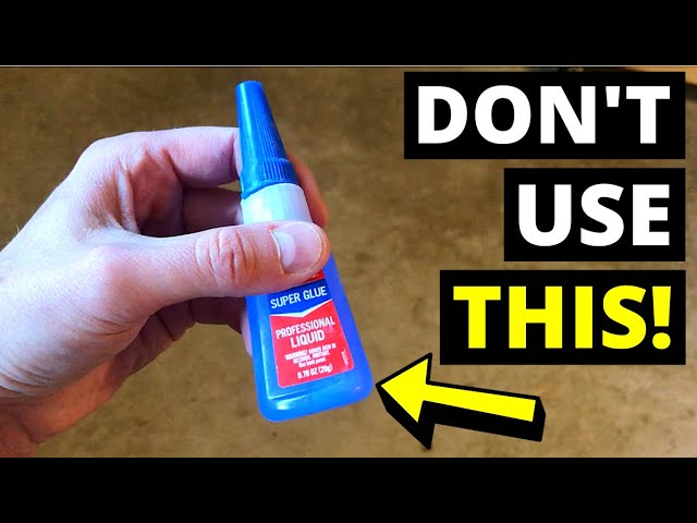 Super glue & other adhesives for home repairs