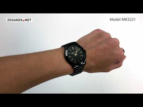 mens michael kors slim runway watch mk8507