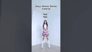 Super Easy Anime Dance Tutorial Follow Along | Loli God UI SHIGURE Part 1 ❤️ #animedancetutorial