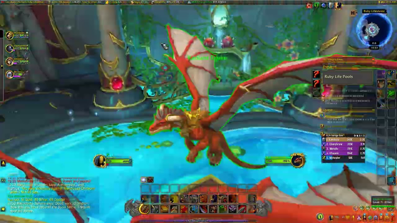 Live - Level 69-71 - Tanking Ruby Life Pools