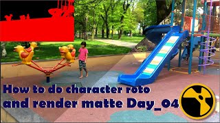 Celebrity Nuke Rotoscoping Tutorial - How to do character roto and render matte Day_04 [Hindi] Net Worth