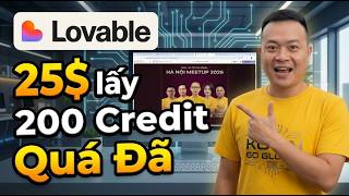 Đừng Đăng Ký Lovable Pro Nếu Chưa Biết Mẹo Này Để Có 200 Credit/Tháng!