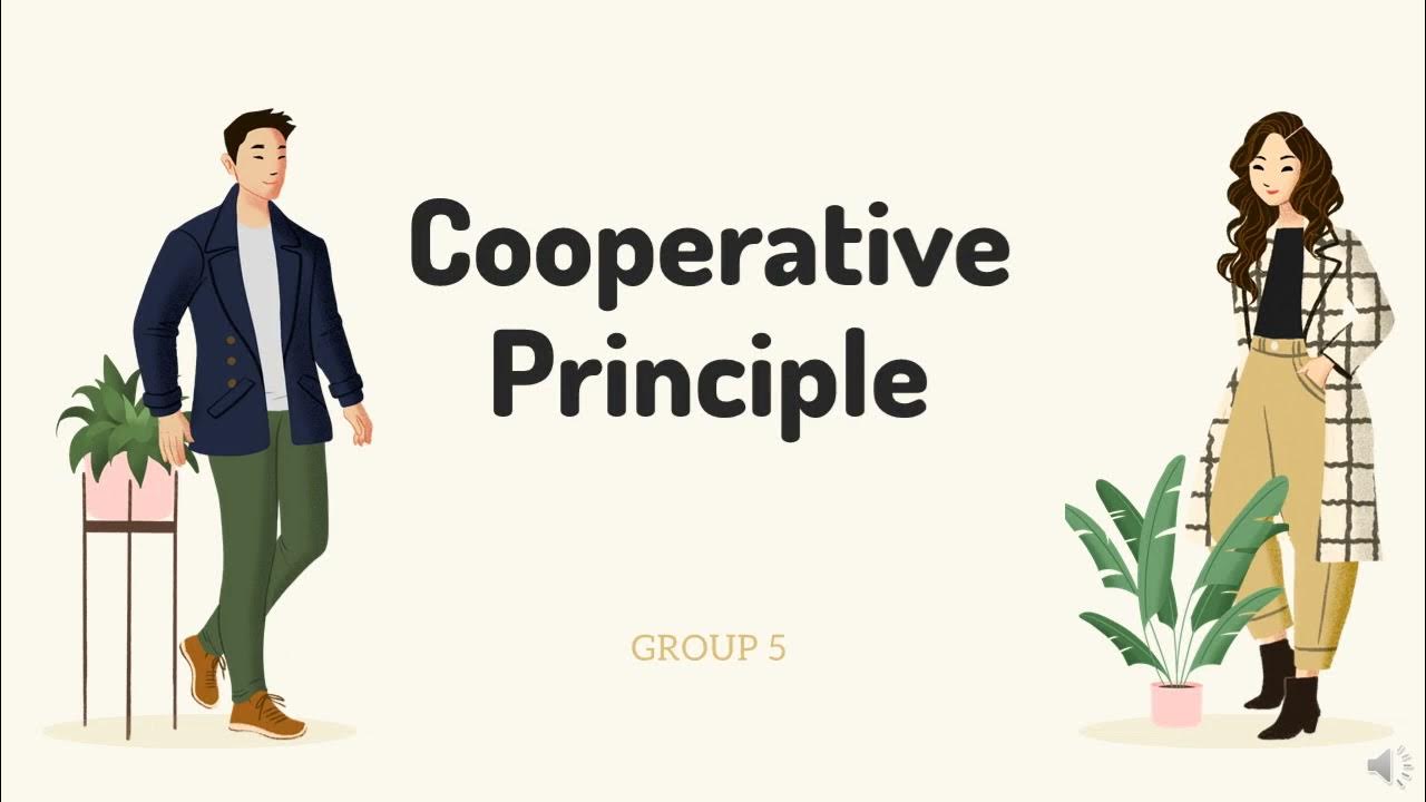 Cooperative Principle Group 5 Pragmatics YouTube