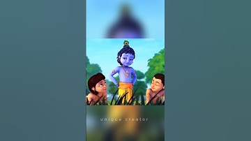 Little Krishna Come To Birds🔥🥰#shorts #youtubeshorts #cartoon #viralvideo#trending #littlekrishna