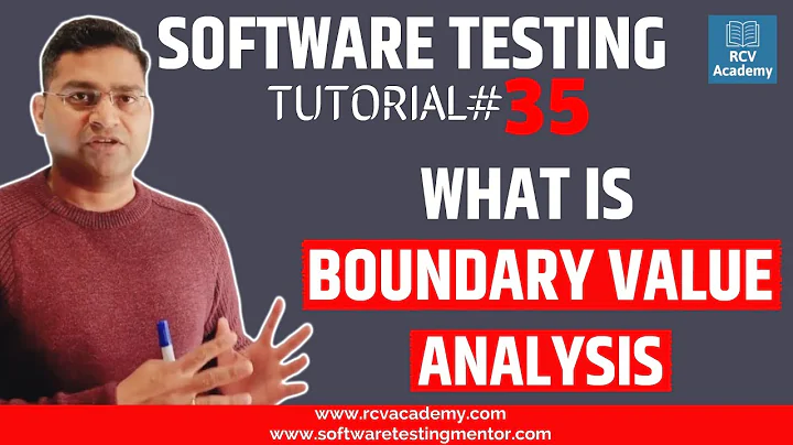 Software Testing Tutorial #35 - Boundary Value Analysis in Testing