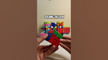 Solving till 50k #tiktok #rubikscube #scuber #cubing #rubixkube #puzzle #fypシ゚viral #shorts #cube.