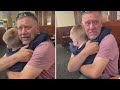 Grandson Surprises Grandpa After Flying 800 Miles