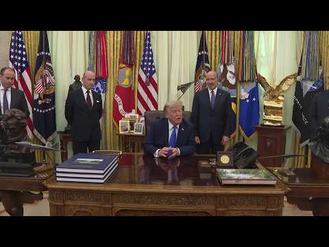 Trump Signs New Orders Curbing Birthright Citizenship (Oval Office Remarks) Episode cover