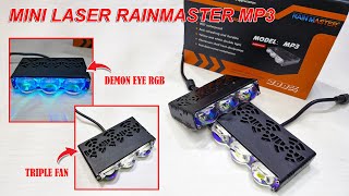 Download lagu Review Mini Laser Slim Rainmaster MP3   Demon Eye RGB (SQL 3 Lensa)