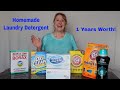 DIY Laundry Detergent