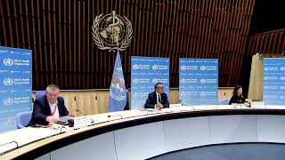 LIVE: WHO officials give an update on the COVID-19 pandemic