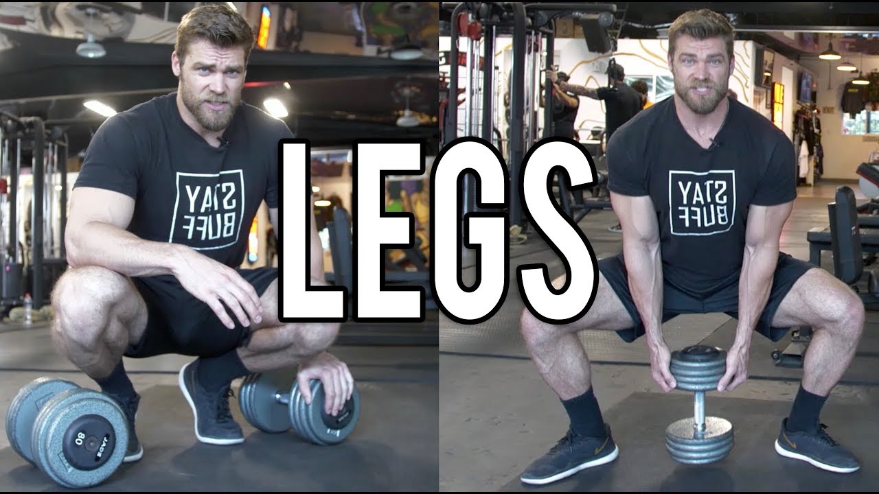 Legs Dumbbell Only Workout At Home Or