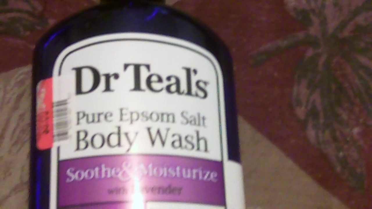 Dr Teal's Pure Epsom Salt Body Wash With Lavender Review YouTube