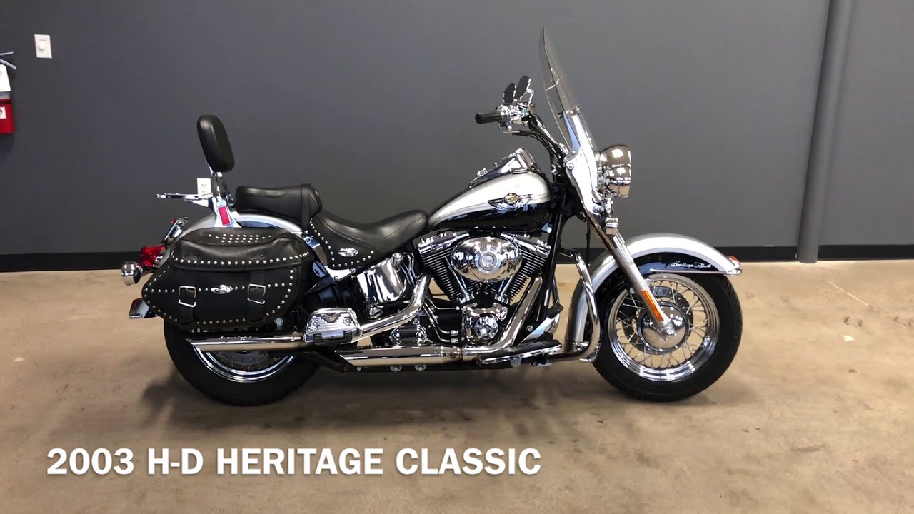 039157 2003 HARLEY-DAVIDSON SOFTAIL HERITAGE CLASSIC - FLSTCI