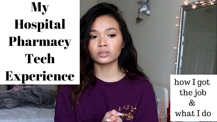 my experience as a pharmacy technician in hospital pharmacy | Julie Trang Truong