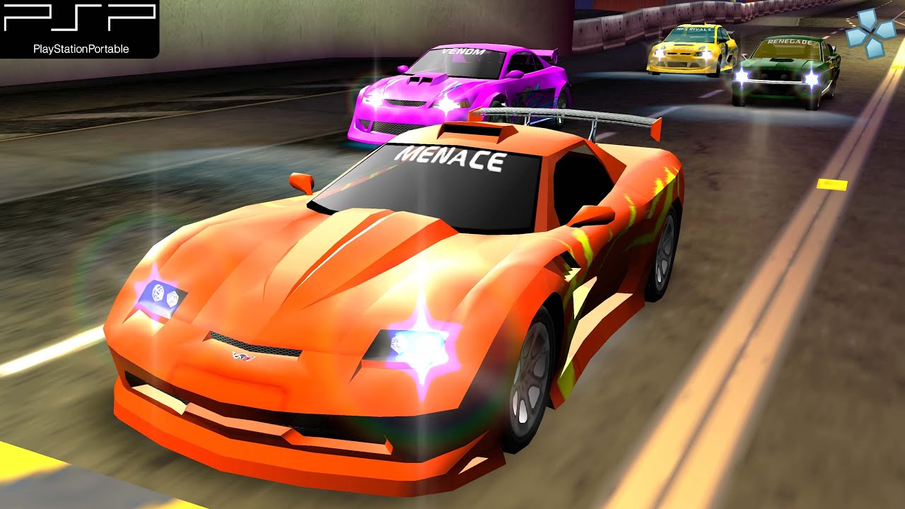 Need for Speed: Underground Rivals (Español) de Playstation Portable con  emulador PPSSPP. Gameplay 