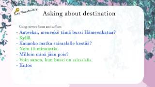 Aura&#39;s Finnish Lesson Situations: In a Bus