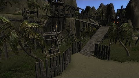 Fishing Wharf and Scaffolding V1.5 | Unity 5 Asset Package | Game Creation Kit