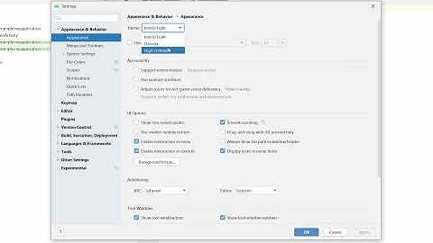 How to change the theme of the android studio || Dark theme / Night Mode in android studio